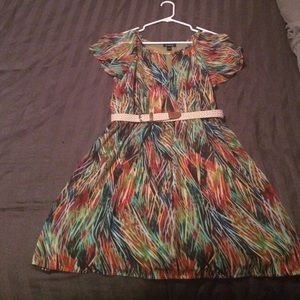 A.Beyer size medium, multi-colored dress