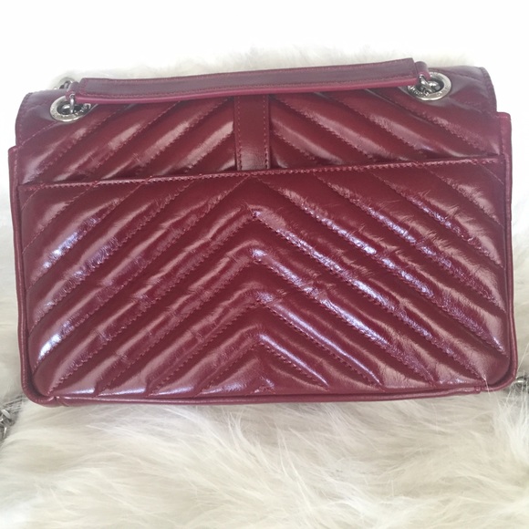 Saint Laurent Monogram Chains Leather Shoulder Bag - Picture 3 of 4