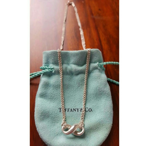 Genuine Tiffany & Co. Infinity Charm Necklace