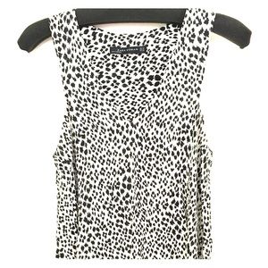 Zara cheetah print tank XS