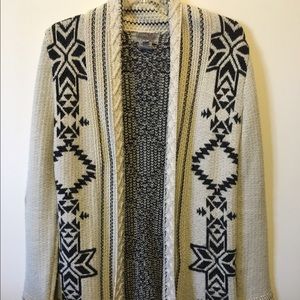Price Drop 💸  Cozy ecote Nordic pattern cardigan
