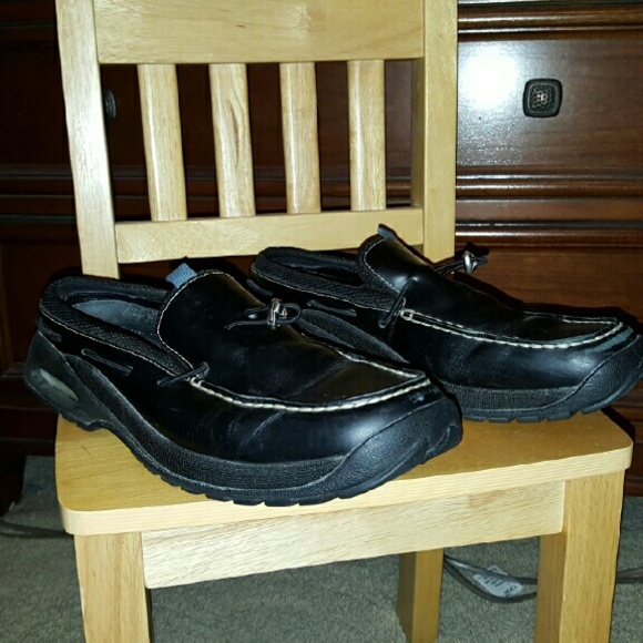 Cole Haan black mules