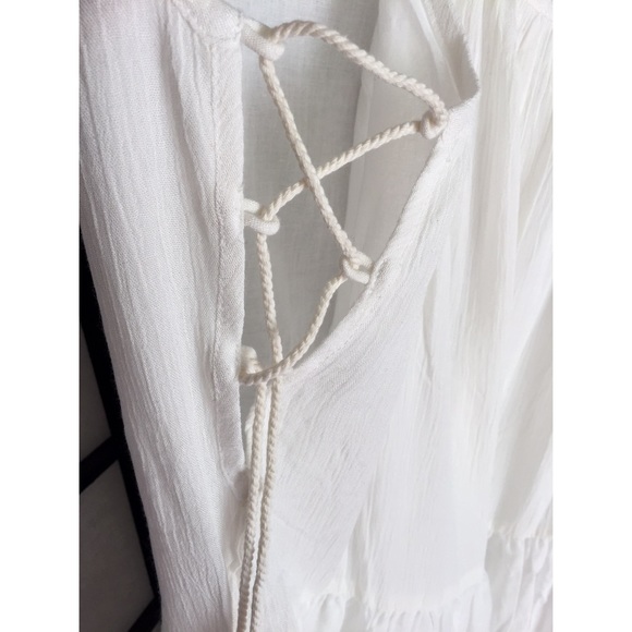 LAST ONE 6x ❤️HP❤️Cream gauze dress - Picture 3 of 4