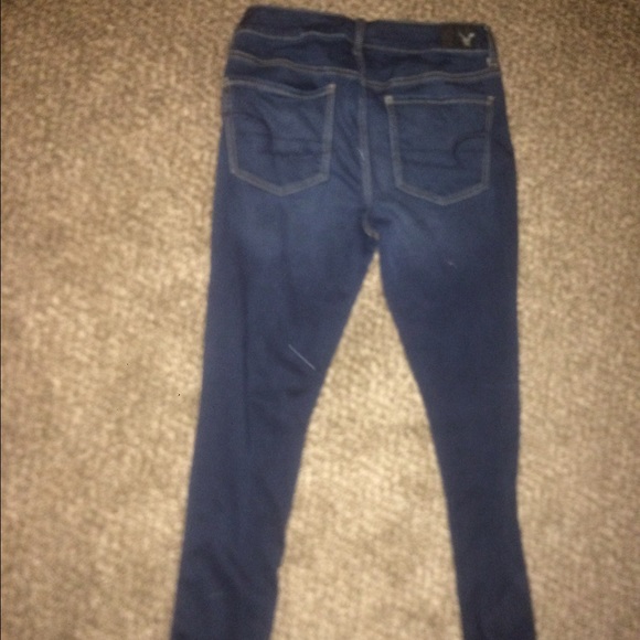 America Eagle Super Stretch Skinny Jegging Size 12