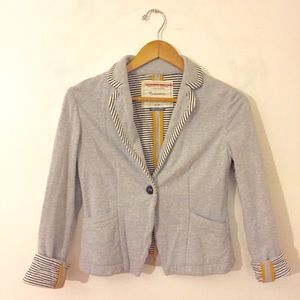 Anthropologie Cotton Blazer