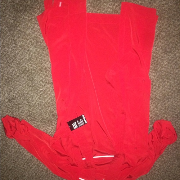 Express Red Button Down Dress Size Medium With Tag