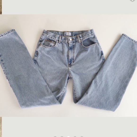 Calvin Klein Denim - High waist Calvin Klein mom jeans (light)