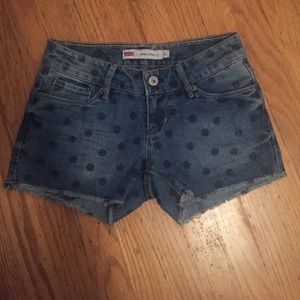 Brand 🆕 Polka Dot Jean Shorts!