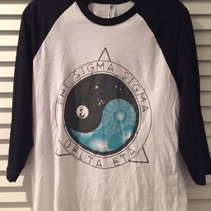 Phi Sig baseball Shirt
