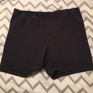 Reebok compression shorts.