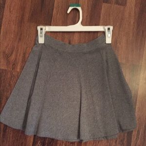 Gray skater skirt