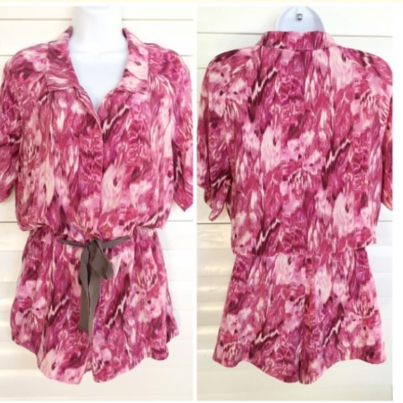 ⚫️🎋 2b RYCH Silk Shorts Romper - Picture 2 of 4