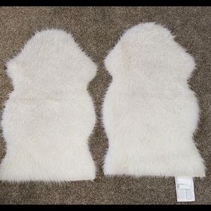 IKEA Faux Sheepskin Rugs
