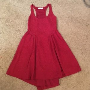 Crimson dress