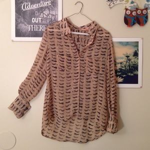Long sleeve blouse