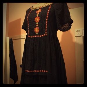 Flowing Free People Boho Dress