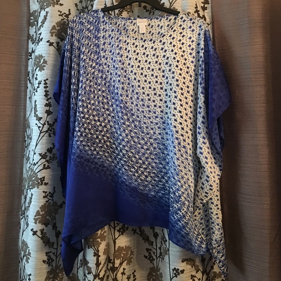 Chicos ombré batwing top