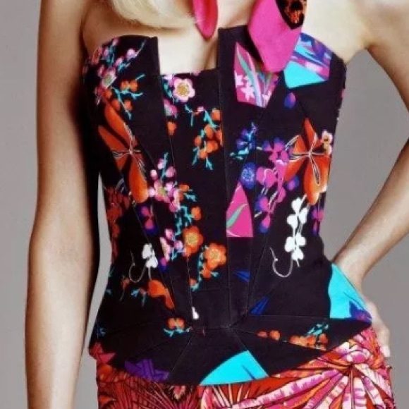 🎉Versace for H&M bustier BRAND NEW with tags🎉