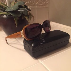 Versace Mustard Sunglasses