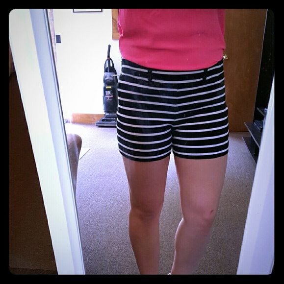 White house Black market high waisted shorts.