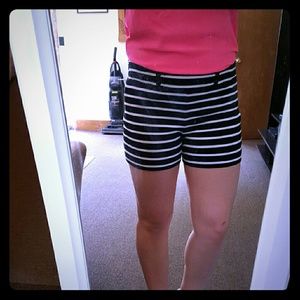 White house Black market high waisted shorts.