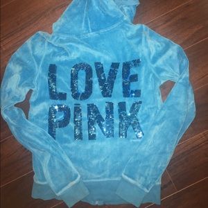 Blue Love Pink hoodie