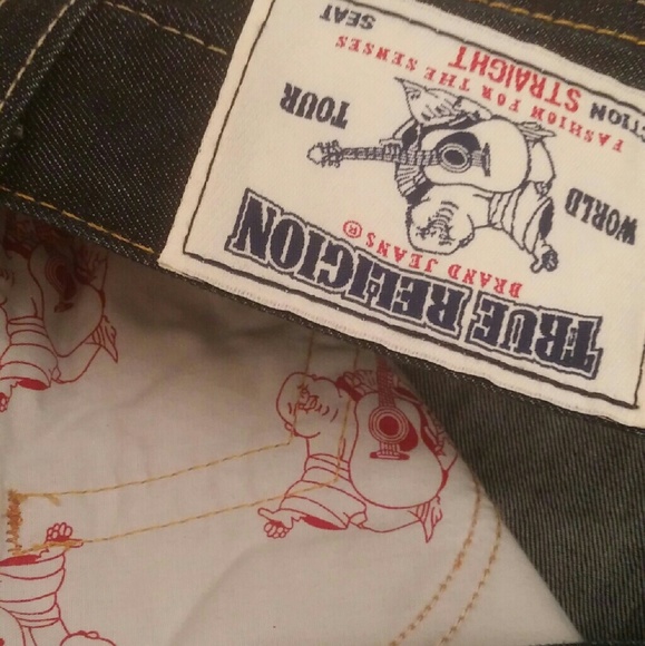NWT $260 True Religion Jeans Sz 40 - Picture 3 of 4