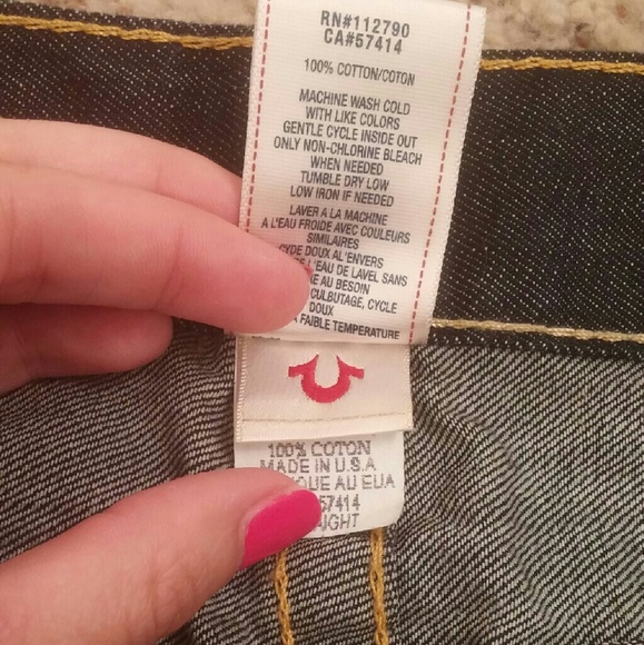NWT $260 True Religion Jeans Sz 40 - Picture 4 of 4