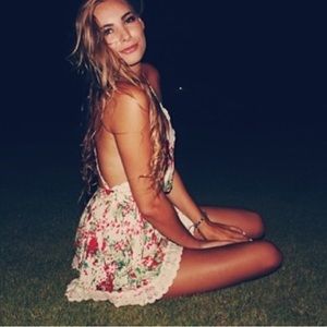 NWT LF floral romper