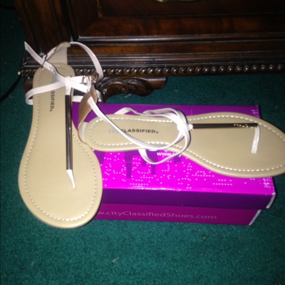 Nude sandals