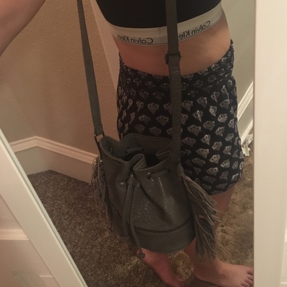 Fringe purse