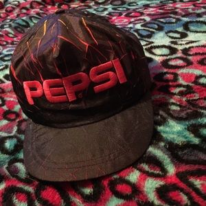 Vintage black PEPSI hat