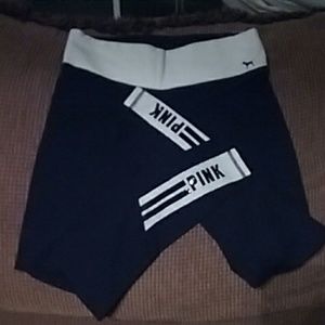 V.S PINK BLINGY YOGA PANTS NEW **RARE **