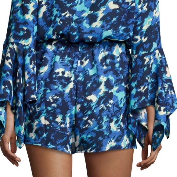ROMEO + JULIET COUTURE BLUE BELLE ROMPER NWT - Picture 2 of 4