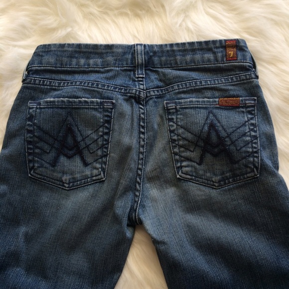 7 For All Mankind Capri/Crop A pocket Jeans Sz26