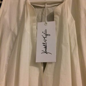 Kendall and Kylie blouse size med. new