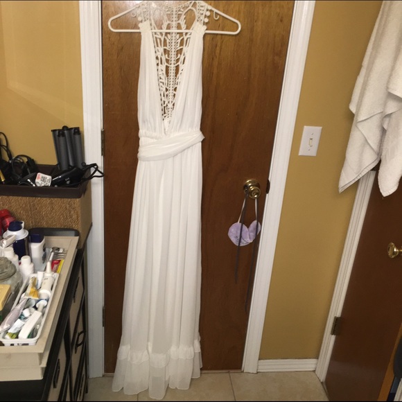 Sabo skirt white dress