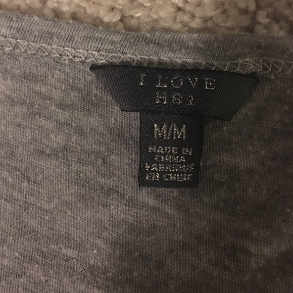 Light Grey short sleeve t-shirt with mesh sides - Picture 3 of 3