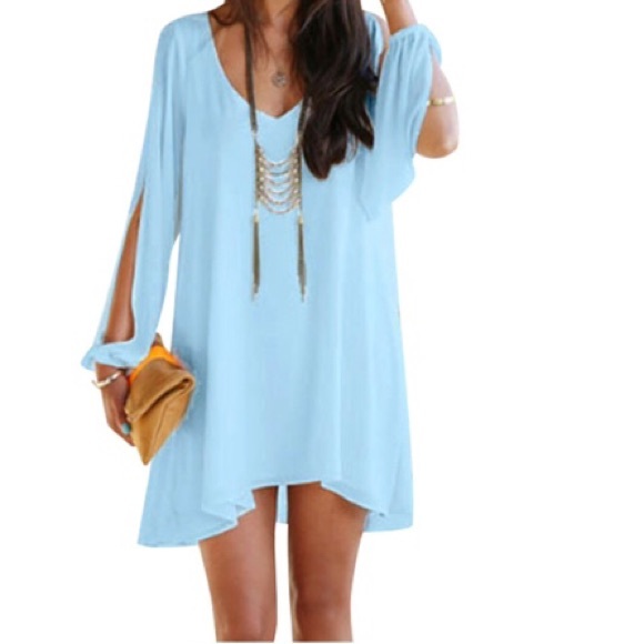 New blue dress