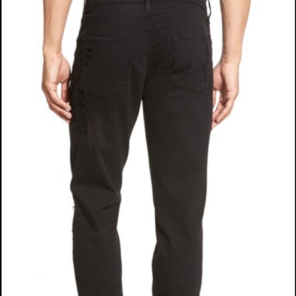 Men's J Brand "Black Solace" Tyler jeans - Picture 3 of 3