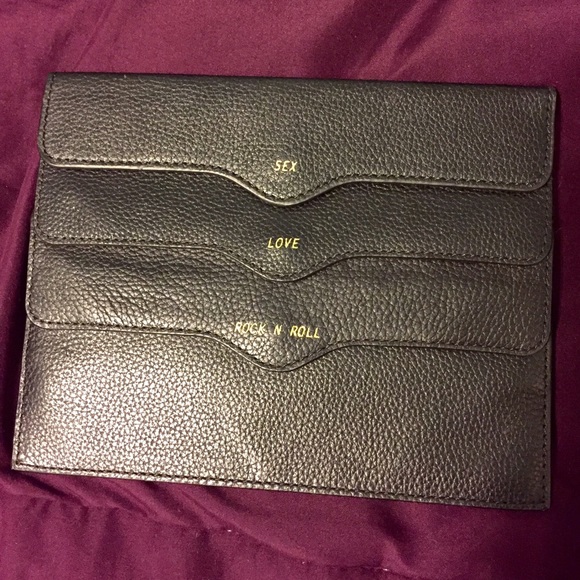 Rebecca Minkoff Love Sex and Rock n Roll Pouch