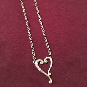 Brighton heart necklace.