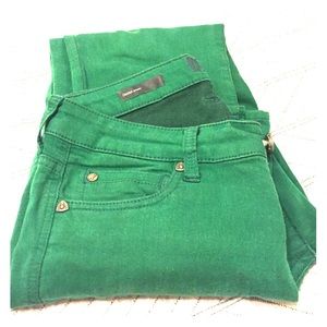 Vivid green Kut from the Kloth Diana skinny