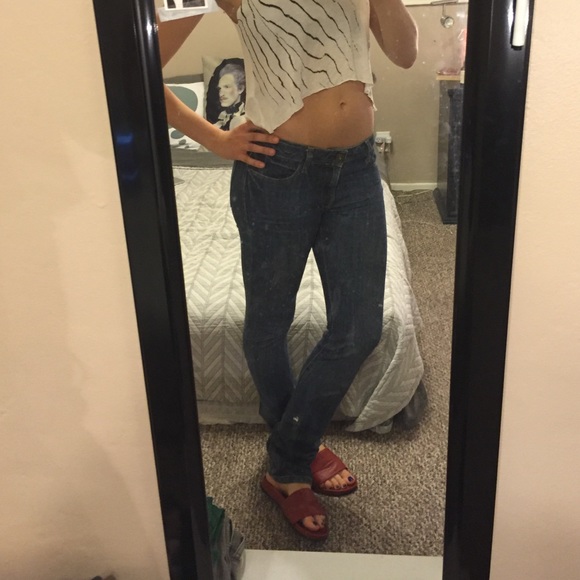 DL 1961 Grace straight leg jeans