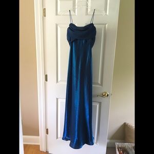 Blue formal dress