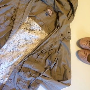 Beige Utility Jacket