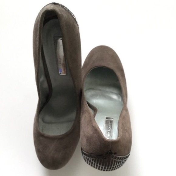 Gray : H by Halston heels