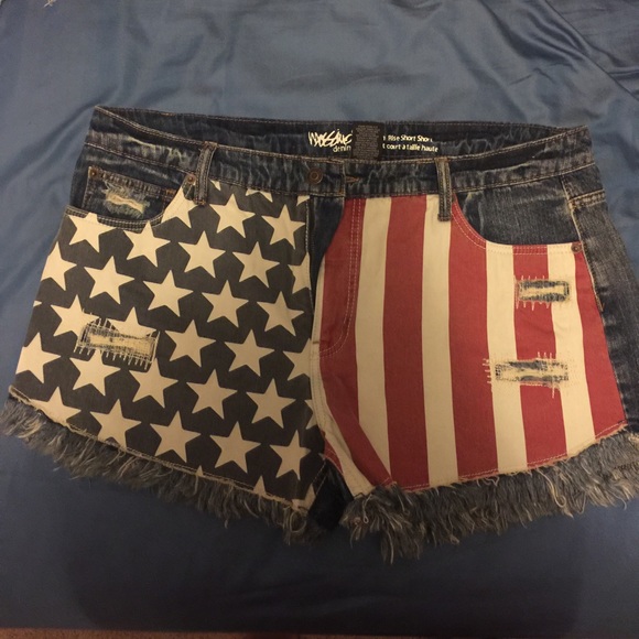 American Flag Shorts