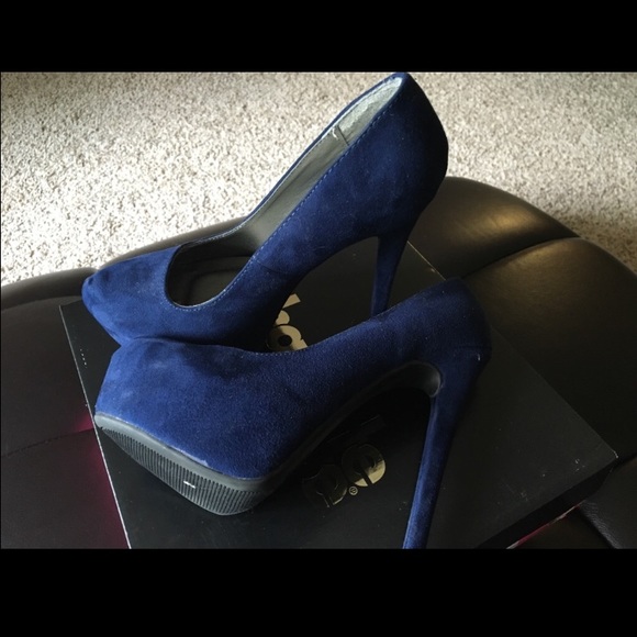 Royal Blue Heels