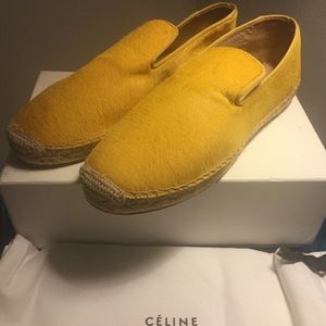 Celine Shoes - Celine YellowPonyhair Espadrilles NIB Celine Shoes - Celine YellowPonyhair Espadrilles NIB